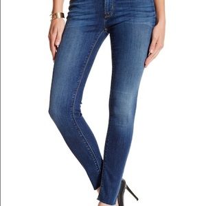 Hudson Krista Ankle Super Skinny Raw Hem Jeans